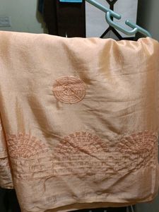 Festive saree With Collar Blouse