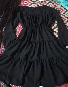 Short Dress Black Top