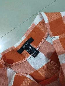 Checkered Wide Leg Pants