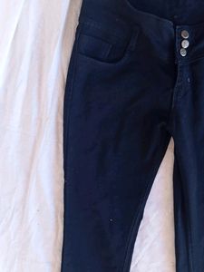 Women Skinny Black Denim