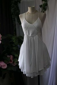 Forever 21 White Flowy Dress