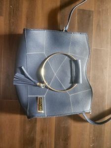 Blue Handbag