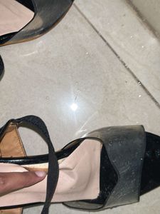 Black heels
