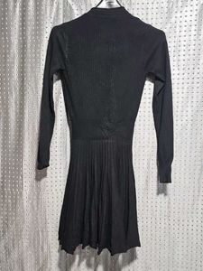 Elegant Black Knit Dress