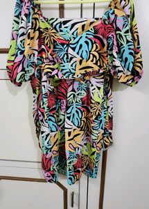 ONLY Monsoon Fun Cotton Mini Dress