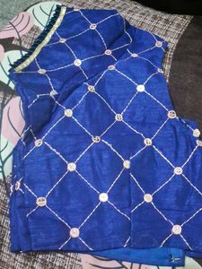 Floral Print saree with  blouse