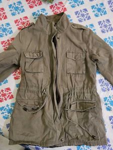 Olive Green Utility Jacket