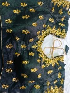 Black Embroidered Blouse