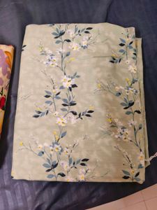 New Light Green Cotton Blend Bedsheet 🩵