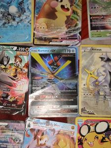 All rare cards and in good condition