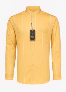 Striped Yellow Dress Shirt