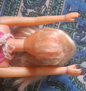 💕COMBO Blonde Hair Cute Barbie With Brush