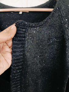 Sparkly Black Cardigan