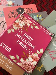Baby Growth Milestone Card