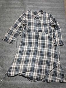 Plaid Shirt Dress