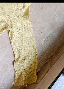 Chic Yellow Mini Dress