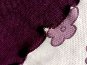 Rubbed Purple Tshirt With Tag