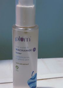 Plum 3% Niacinamide Toner With Rice Water