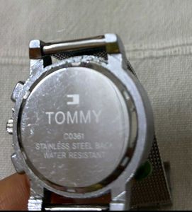 Unisex Tommy Hilfiger Silver Watch