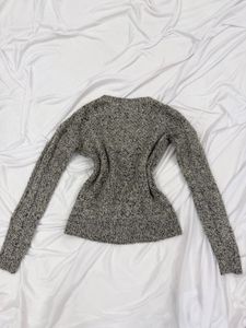 Uniqlo Grey Knit Sweater