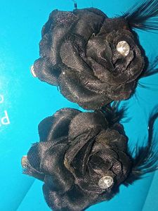 2 Hair Clips, 1 Pendant, Bracelet