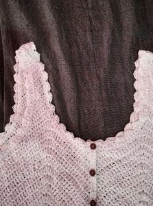 Crochet Button-Up Tank Top
