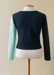 Colorblock Twist-Front Top