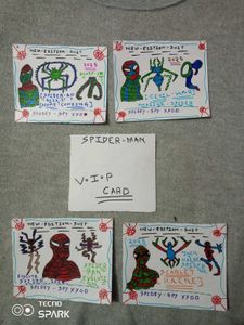 Spider-man VIP cards.