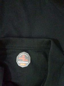 Black Sport Polo Shirt