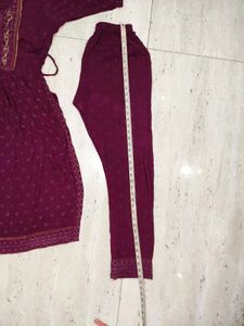 &#34;💃 Elegant Maroon Kurta Set | Ethnic Wear ✨&#34;