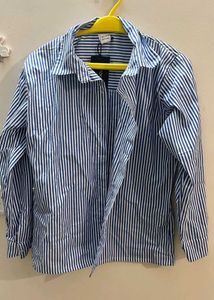 Striped Cotton Blouse - Size 30-36