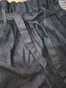 Stylish Blue Wide Leg Pants