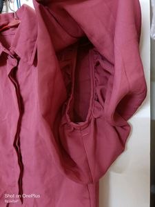 New Shirt Cum Top With Puffy Sleeves ( New Unused)