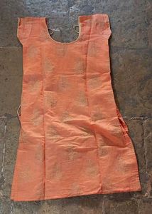 Peach Salwar Kameez Set