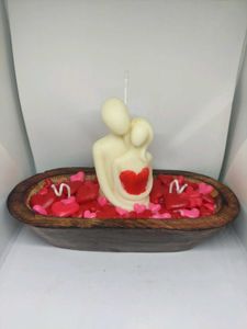 Romantic Couple Candle