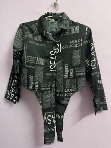 Magazine Printed Top