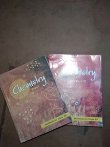 NCERT CHEMISTRY TEXTBOOK PART 1 &amp; 2(12th Cls)