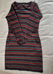 Striped Story Sweater Dress