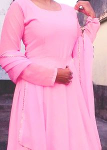 Pink Kurta Set &amp; Dupatta
