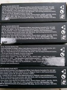 Swiss Beauty Pure Matte Lipstick 1