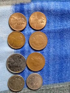 Mixed Queens And Kings Coins - Collectible Set