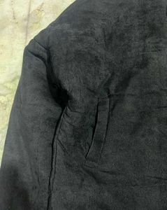 Black High Neck Puffer Jacket