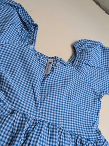 Blue Gingham Dress