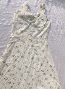 Brand New (Urbanic) Yellow A-line Floral SunDress