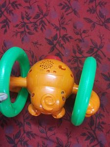 Bright Starts Roll And Glow Monkey Toy