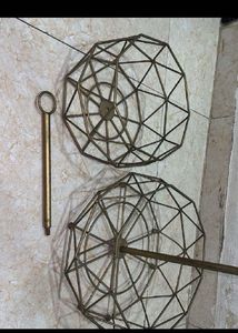 Two Tiered Basket Stand