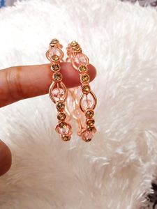 Trendy Rose Gold Bangles