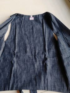 New Smart L Size Denim Jacket. Full Double Fabric