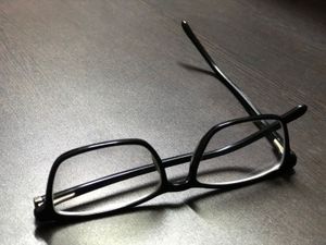 Vincent Chase Black Rectangular Eyeglasses