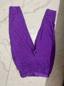 Purple Floral suit